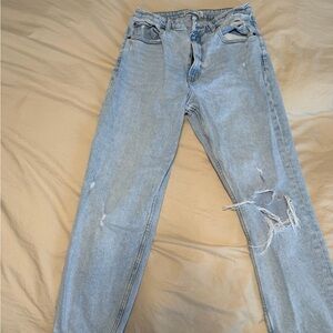 Abercrombie & Fitch the Mom High Rise size 30 curve love